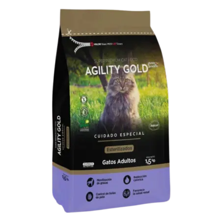 Agility Gold Gatos Esterilizados