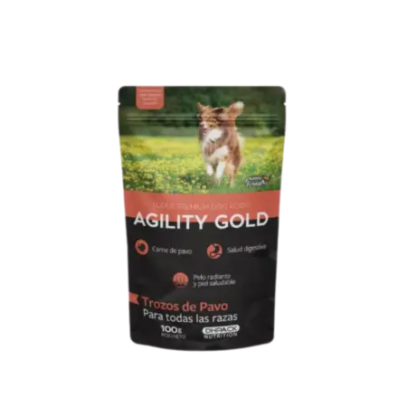 Agility Gold Pouch Trozos De Pavo Adulto