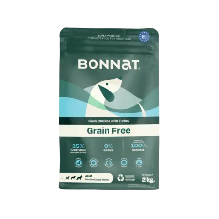 Bonnat Grain Free Canine Adult Medium-Large Breeds - Chicken & Turkey