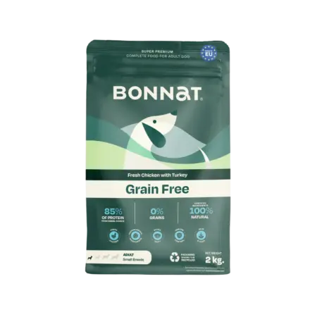Bonnat Grain Free Canine Adult Small Breeds - Chicken & Turkey