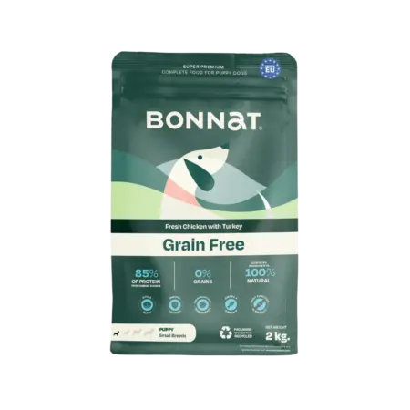 Bonnat Grain Free Canine Puppy Small Breeds - Chicken & Turkey