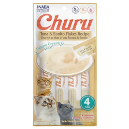 Churu Inaba Gato - Sabor Atún - 4 Piezas