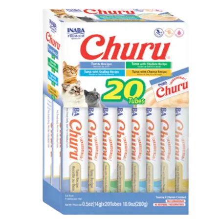 Churu Inaba Gato - Caja Variedad Atún 280 g