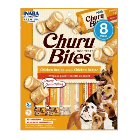 Churu Inaba Perro - Envueltos de Pollo