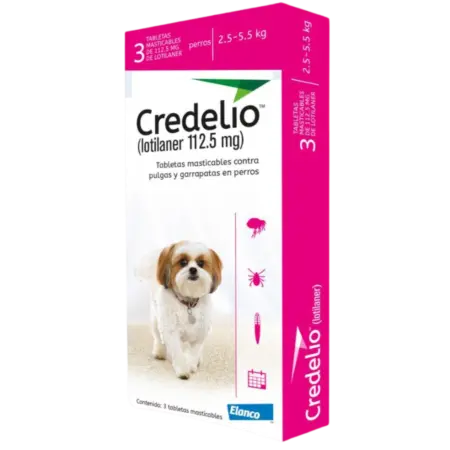 Credelio - Perros de 2.5 - 5.5 kg