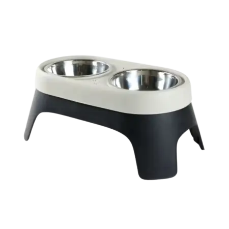 Comedero Elevado Doble para Mascotas