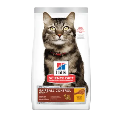 Hills Gato Adulto 7+ Hairball Pollo