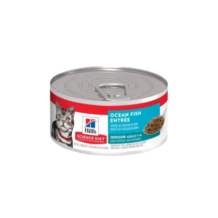 Comida Húmeda Para Gato Hills Adulto Indoor Ocean Fish 5.5oz