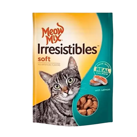 Snack Para Gato Meow Mix Irresistible Salmón - 85 g