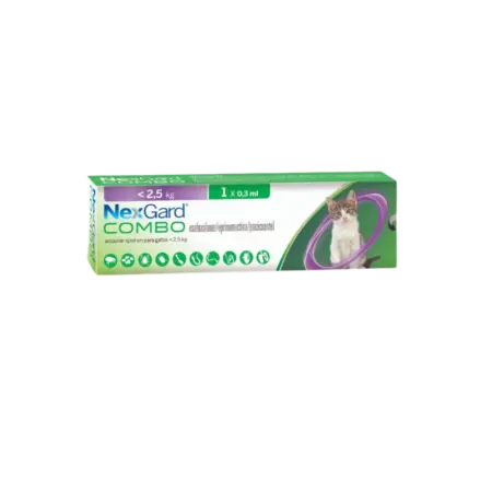NexGard Combo Cat - 800 grs - 2,5 Kg