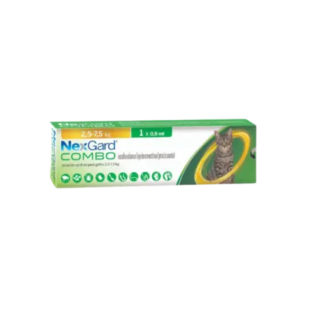 NexGard Combo Cat - 2.5 Kg - 7.5 Kg