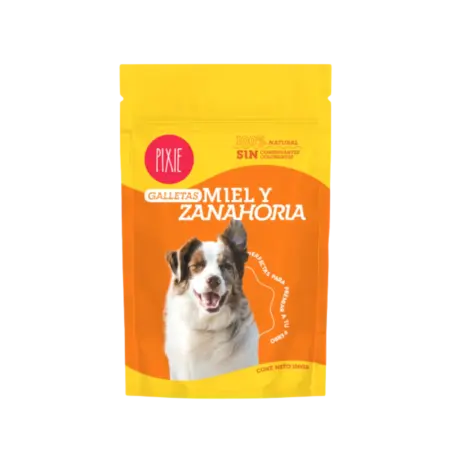 Galletas Para Perro Pixie Miel Y Zanahoria - 100 g