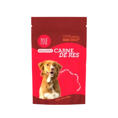 Galletas Para Perro Pixie Carne De Res - 80 g