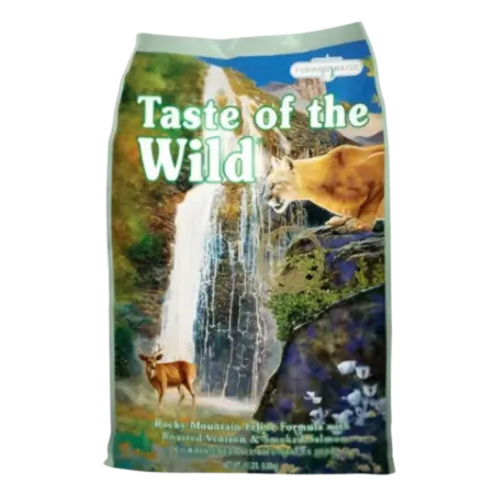 Taste Of The Wild - Rocky Mountain Feline Venado Y Salmón