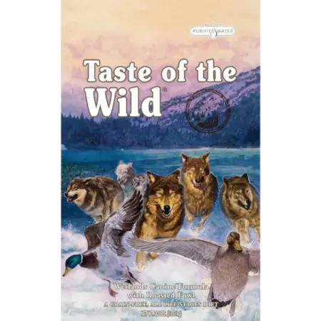Taste Of The Wild - Wetlands Canine Pato Asado